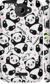 Чохол на HTC One X Панди "4318c-42-2448"
