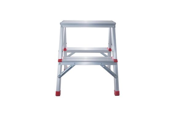 Стремянка двухсторонняя Intertool - 440 мм x 2 ступени (LT-1102) | Зображення 2