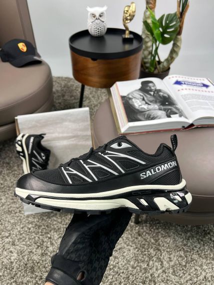 Чоловічі кросівки  Salomon XT-6 EXPANSE Black White весна / літо / осінь А3848 44 27.5 см | Зображення 6