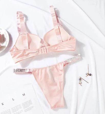 Комплект нижнего белья Victoria`s Secret со стразами 75С | Зображення 3