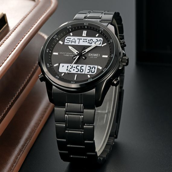 Годинник S2kmei 2049BKWT Black-White | Зображення 2