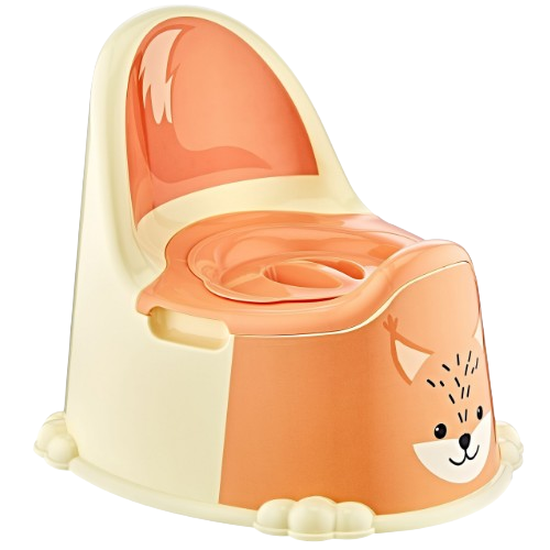 Горщик дитячик "Paty Potty" з декором ЗООПАРК (12) (лисиця)