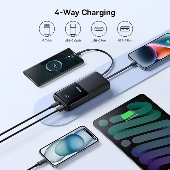 Павербанк Powerbank Baseus Lipow 20000 mAh 22.5 W | Зображення 1