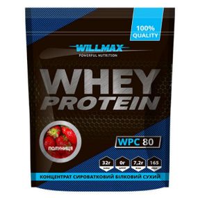 Протеїн Willmax Whey Protein 80 920 g /23 servings/ Strawberry