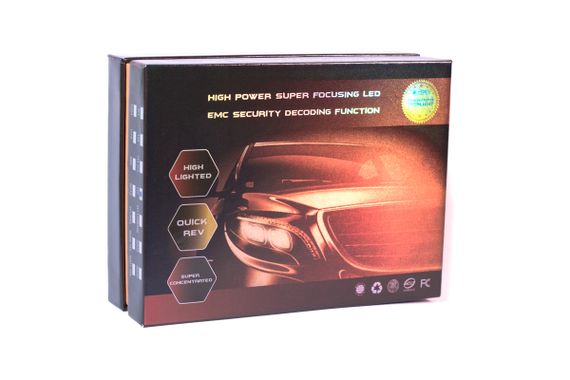 Комплект світлодіодних ламп FocusBeam HB4 12-24V 110W/set 6500K +100% more light | Зображення 3