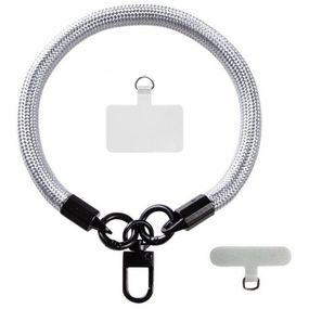 Шнурок - браслет (10мм) Silver