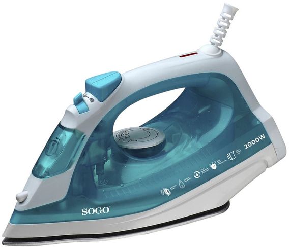 Праска SOGO SS-6165 2000 Вт бірюзова