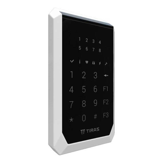 TIras X-Pad Бездротова сенсорна клавіатура Тірас - Управління охороною | Зображення 2