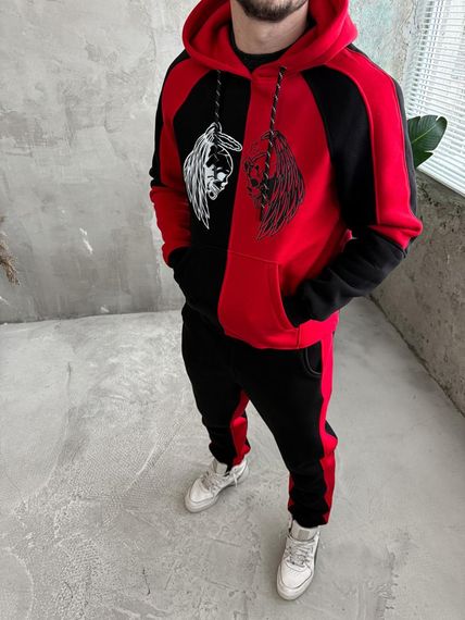 Спортивний костюм утеплений дтф | Зображення 2