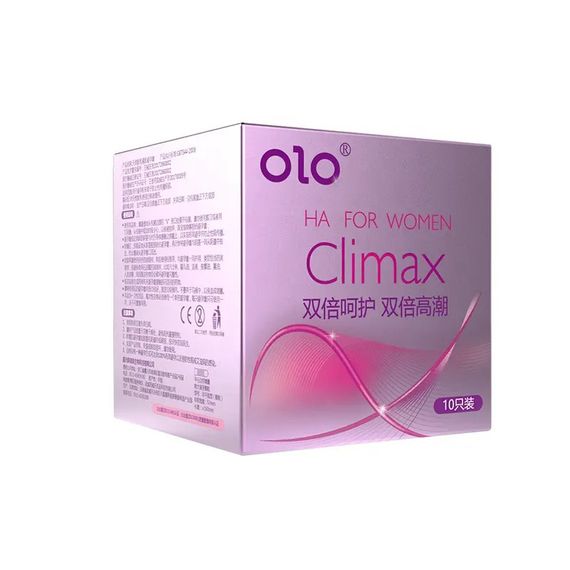 Презервативы Olo CLIMAX с гиалуроновой кислотой 10шт | Зображення 3