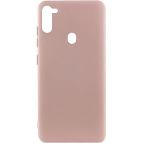 Чохол Silicone Cover Ummi Lakshmi (AA) для Samsung Galaxy A11 Рожевий / Pink Sand