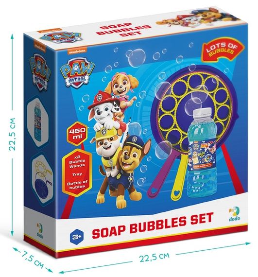 Набір мильних бульбашок Dodo Paw Patrol 450 мл
