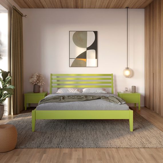 Односпальне ліжко Mebigrand Челсі Лайм (S3050G70Y) 90х200 см