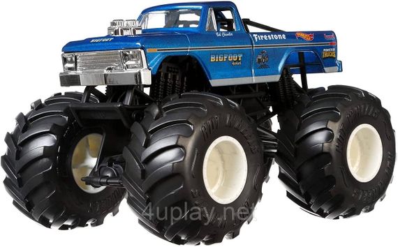 Монстр-трак Хот Вілс Бігфут 1:24 Оригінал Hot Wheels Monster Truck Bigfoot | Зображення 1