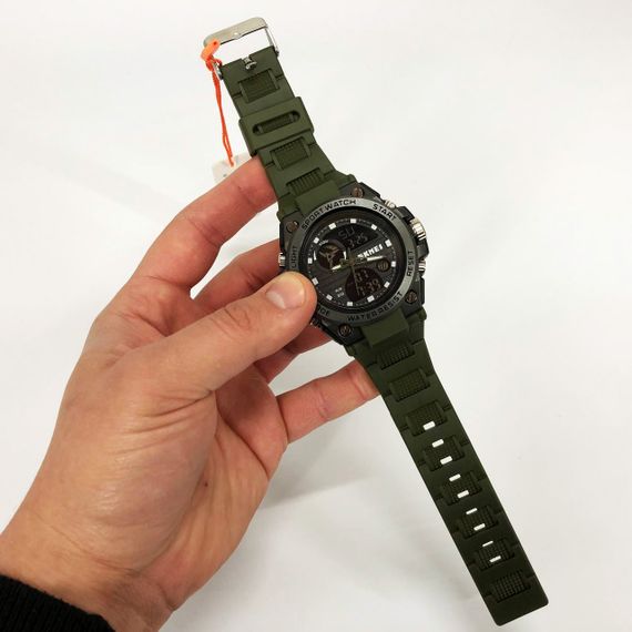 Военные тактические часы часы тактические противоударные SKMEI 2031AG Водостойкие ZE-45 | Зображення 2