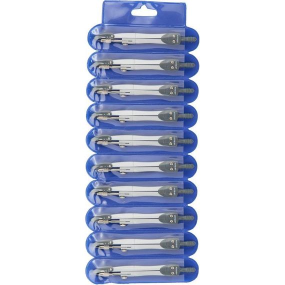 Циркуль в PVC чехле серый, 125 мм Kite K18-382 (5630) | Зображення 1
