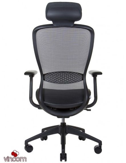 КРЕСЛО KRESLALUX IN-POINT (BLACK  M60999) ЭРГОНОМИЧНОЕ | Зображення 1