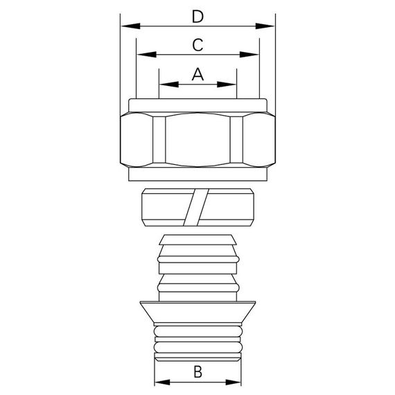 Евроконус Koer KR.1152 - 3/4”x16 (KR3182) | Зображення 1
