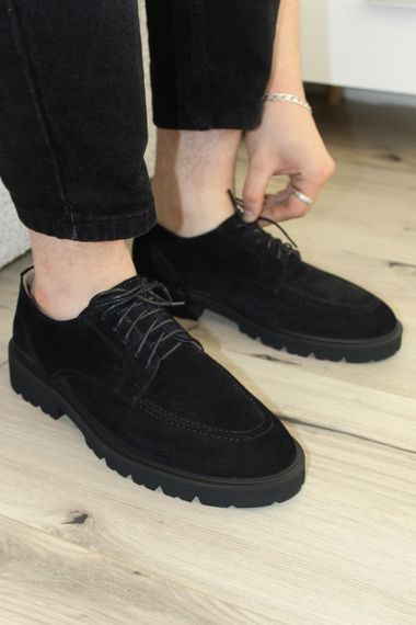 Чорні замшеві дербі Ed-Ge 41 розмір | Зображення 3