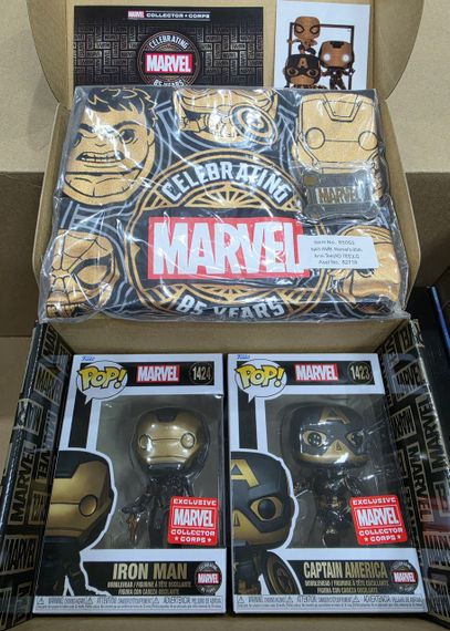 Коробка Фанко Поп, присвячена 85-річчю Марвел Оригінал Funko Marvel Collector Corp Subscription Box Marvel’s 85th Anniversary L | Зображення 4