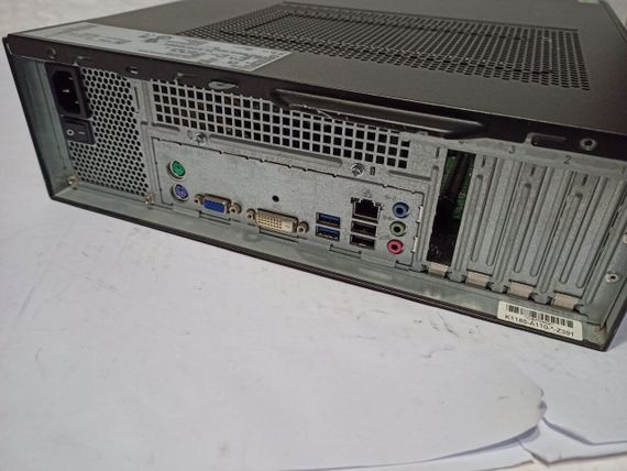 Комплект ПК: Fujitsu Esprimo E420 E85+ SFF / Intel Core i3-4160 (2 (4) ядра по 3.6 GHz) / 8 GB DDR3 / 500 GB HDD / Intel HD Graphics 4400 + Монітор Asus VS198D / 19" (1440x900) TN / 1x VGA б/в | Зображення 4