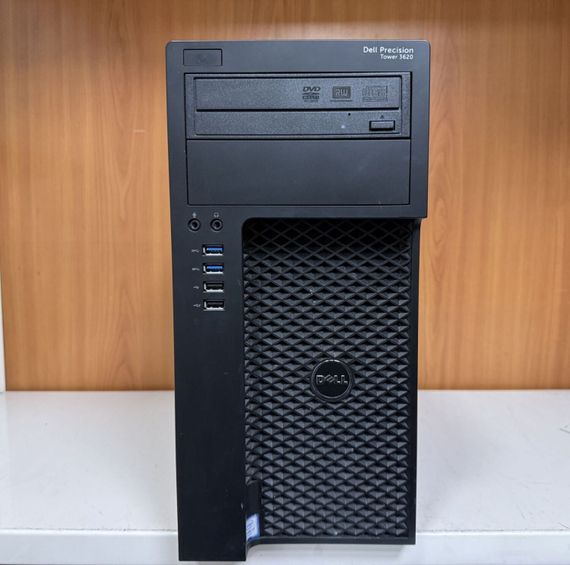 Компьютер Dell Precision 3620 Tower / Intel Core i7-6700 (4 (8) ядра по 3.4 - 4.0 GHz) / 8 GB DDR4 / no HDD / Intel HD Graphics 530 / 290W / DVD-RW / DisplayPort / HDMI б/у + Подарок Кабель питания + проводная мышь | Зображення 1