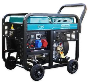 Дизельний генератор INVO DТ-10000EA (10 кВт, 380В)