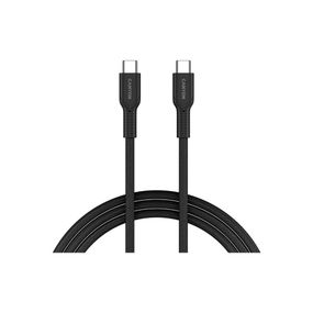 Дата кабель USB-C to USB-C 1.0m OnWire 60CL C-C 60W COLOR Braided 1m Black Canyon (CND-CCAP60AB10B)