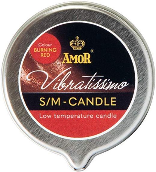 Масажна свічка - Vibratissimo Burning Red, 50 мл | Зображення 3