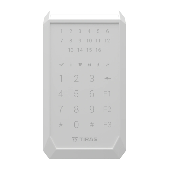 Tiras K-PAD16 (white) Клавиатура Тирас | Зображення 3