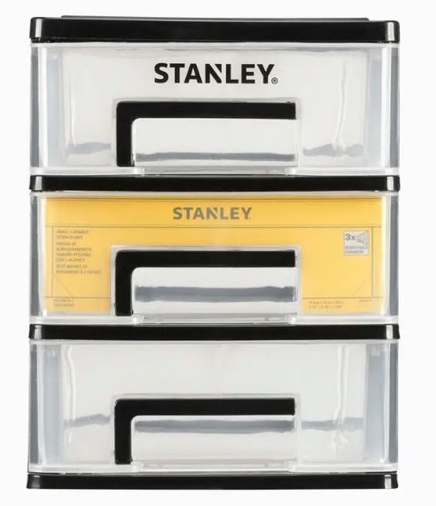 Органайзер вертикальний Stanley з трьома висувними відділеннями (STST40712-1) | Зображення 1