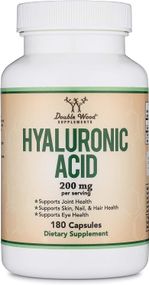 Гиалуроновая кислота Double Wood Hyaluronic Acid 200 mg 180 capsules