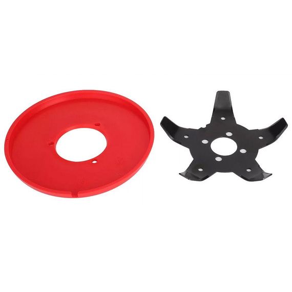 Насадка разрыхлитель грунта для мотокосы 150 мм, 5 лезвий / Диск для прополки / Нож для бензокосы | Зображення 9