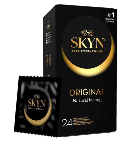 Безлатексні преміум-презервативи SKYN Original 24 шт Sex Aura