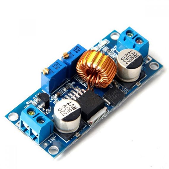 DC-DC Понижающий преобразователь с рег. CC/CV/LED XL4015 5A | Зображення 1