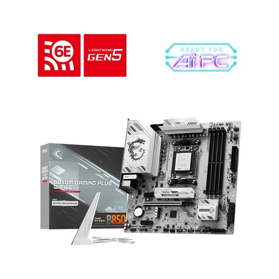 Материнська плата MSI B850M GAMING PLUS WIFI6E | Зображення 4