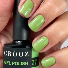 Гель-лак Crooz 77 (светло-оливковый) 8мл