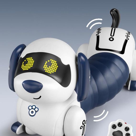 Интерактивная игрушка Собака-Робот SHT K45 White — умный и забавный робот-питомец | Зображення 1