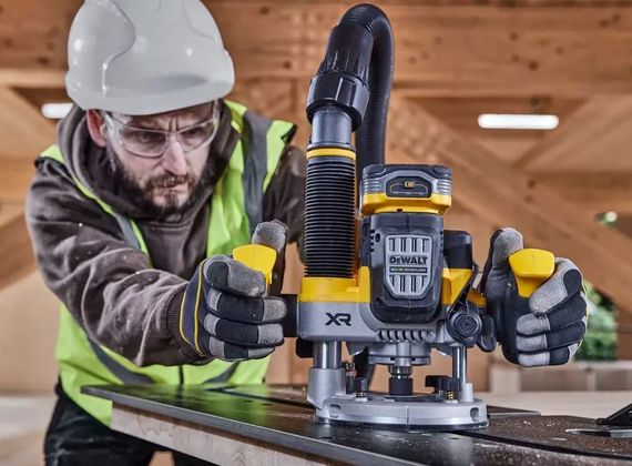 Фрезер акумуляторний безщітковий DeWalt без АКБ та ЗП (DCW620NT) | Зображення 2