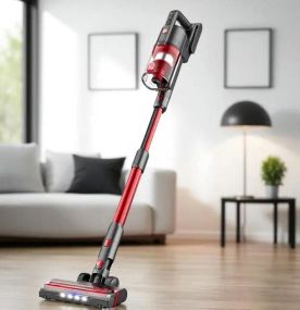 Вертикальний акумуляторний пилосос Rainberg 2500 Вт бездротовий, для прибирання, будинку