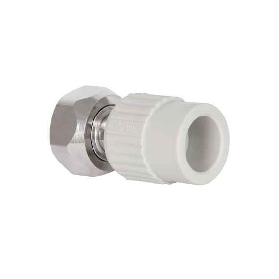 Муфта PPR с накидной гайкой Blue Ocean 20х3/4" ВР с латунным штоком | Зображення 2