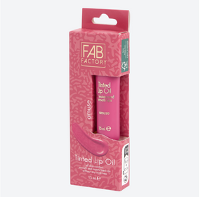 Тонована олія для губ FAB Factory 15 мл, колір рожевий