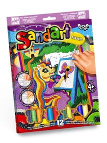 Набір творчості Фреска з піску Sand Art SA-02 Danko Toys Поні малює Вид 2