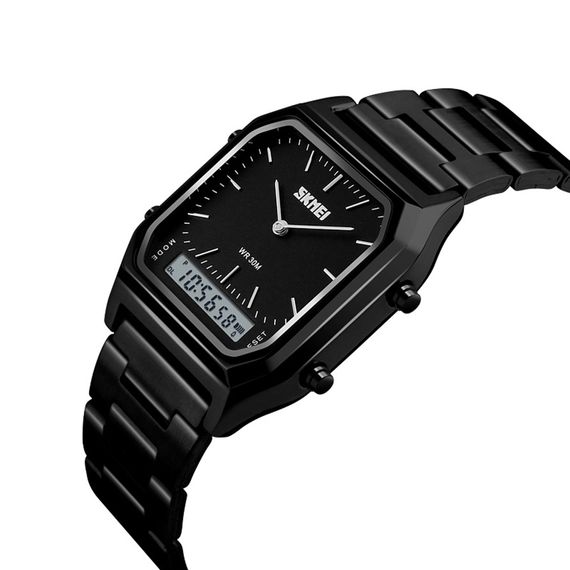 Наручний годинник Skmei 1220BK Black | Зображення 2