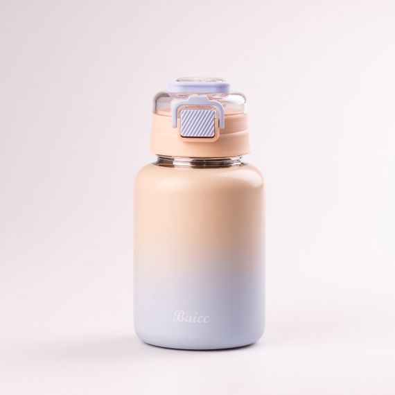 Термос з напувалкою 600 мл з металевою колбою та ремінцем Жовтий HPGM8857Y | Зображення 2