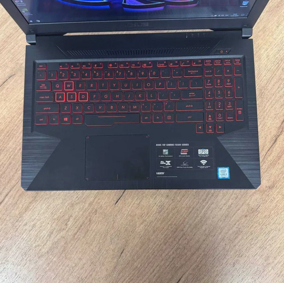 Ноутбук Asus TUF F15 FX504GM FHD IPS i5 8300H 8GB SSD 512GB GTX 1060 Б/В | Зображення 3
