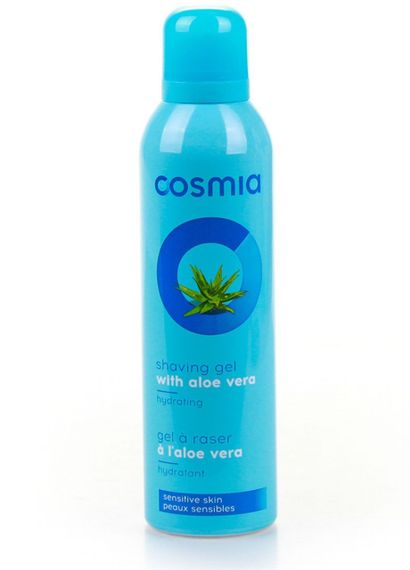 Гель для гоління зволожуючий Cosmia Aloe Vera 200 мл
