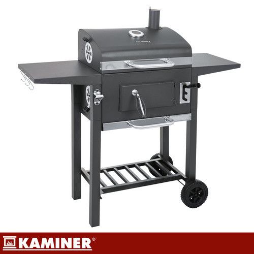 Мангал-гриль садовий з кришкою 105х110х50 см Kaminer 27317 | Зображення 2