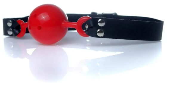 Кляп Fetish Boss Series - Ball Gag rubber Red 1, BS6100032 Sex Aura | Зображення 3