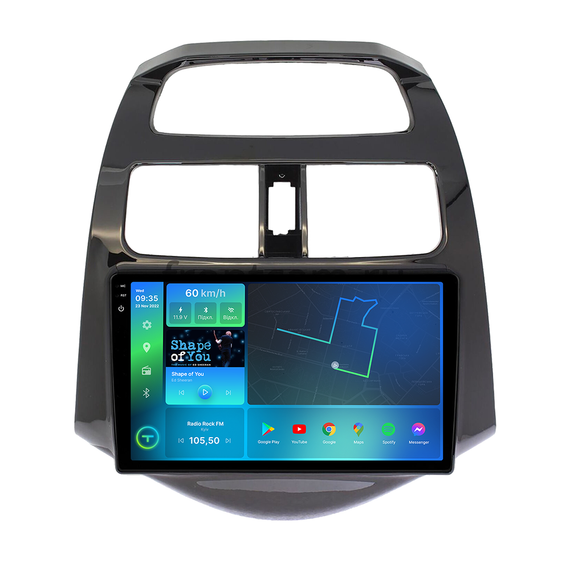 Штатна магнітола Torssen 2K Chevrolet Matiz / Spark / Ravon R2 2009-2016 F98256 4G Carplay DSP | Зображення 1